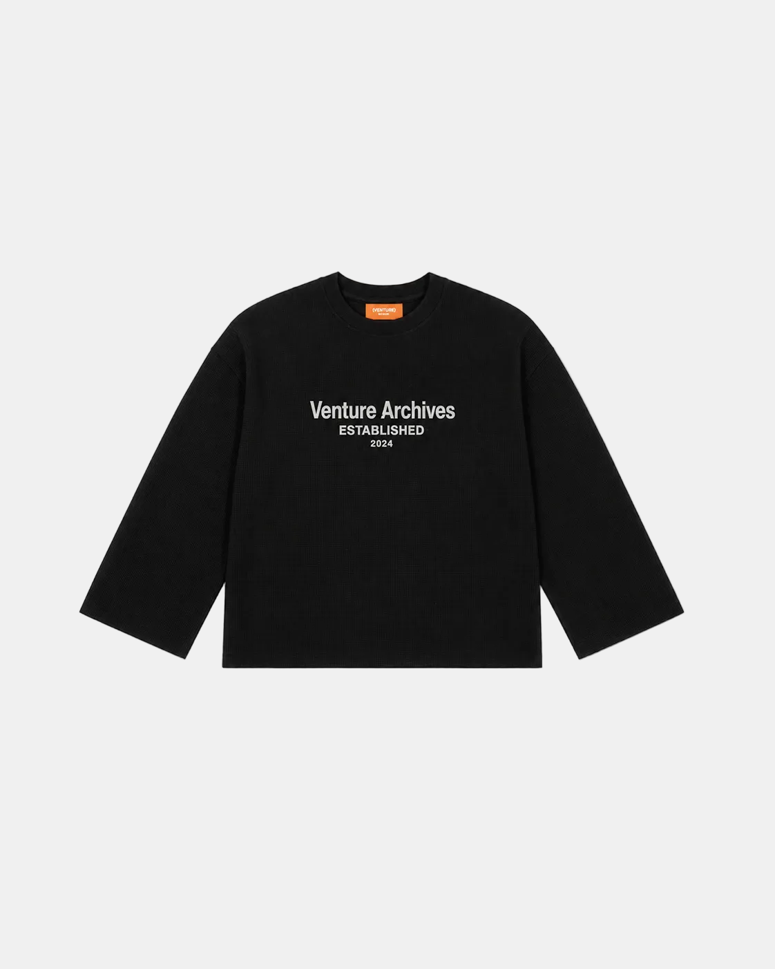 WAFFLE KNIT LONG SLEEVE