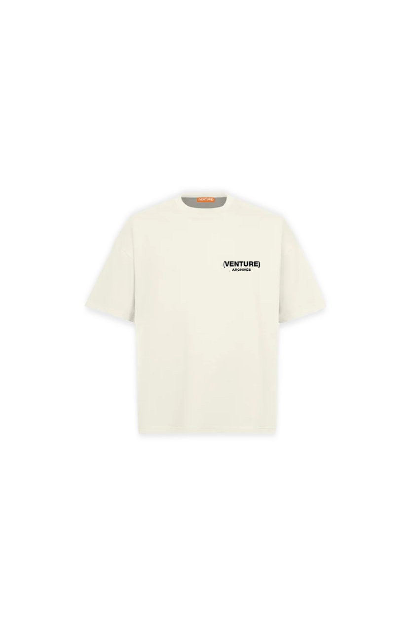 WHITE LOGO T-SHIRT